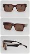 عینک آفتابی زنانه گوچی Gucci RN9027 پلاریزه و ضد اشعه UV400 ایتالیایی Rianova کد 8205