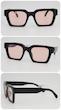 عینک آفتابی زنانه دیور Dior LK17018 پلاریزه و ضد اشعه UV400 ایتالیایی Leke کد 8234