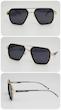 عینک آفتابی مردانه و زنانه امپریو آرمانی Emporio Armani T0942 پلاریزه و ضد اشعه UV400 ایتالیایی کد 8281