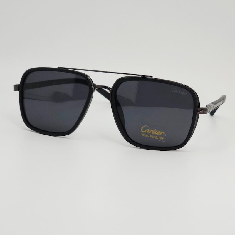 عینک آفتابی مردانه و زنانه کارتیر Cartier TR8164 پلاریزه و ضد اشعه UV400 ایتالیایی کد 8290