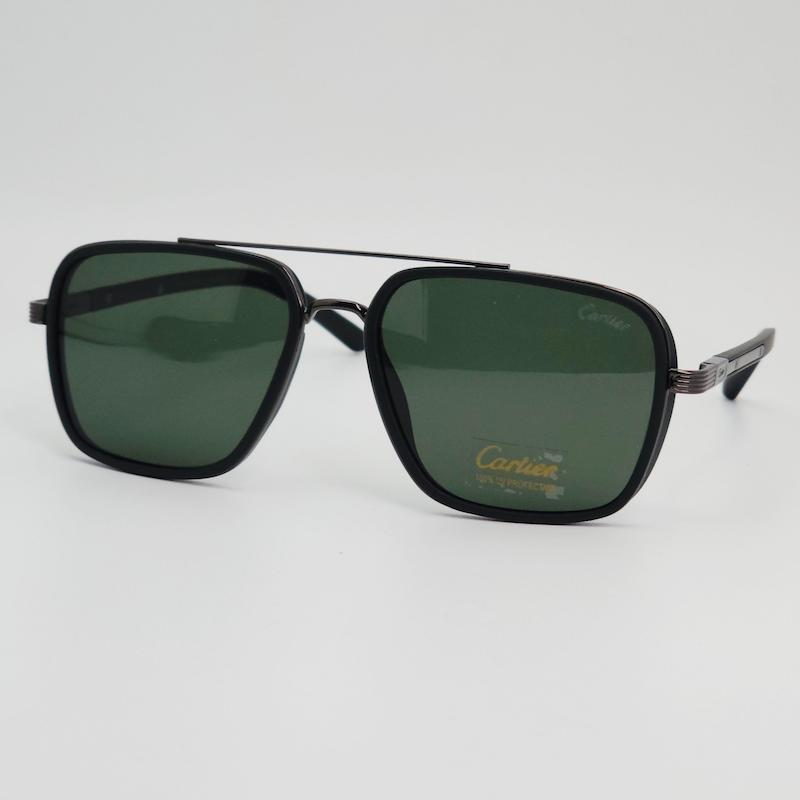 عینک آفتابی مردانه و زنانه کارتیر Cartier TR8164 پلاریزه و ضد اشعه UV400 ایتالیایی کد 8291