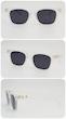 عینک آفتابی مردانه و زنانه کروم هارتز Chrome Hearts 8235 ضد اشعه UV400 کد 8300