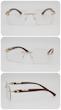 عینک آفتابی مردانه و زنانه کارتیر Cartier CT02506 کروم هارتز ضد اشعه UV400 کد 8307