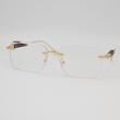 عینک آفتابی مردانه و زنانه کارتیر Cartier CT02503 کروم هارتز ضد اشعه UV400 کد 8308