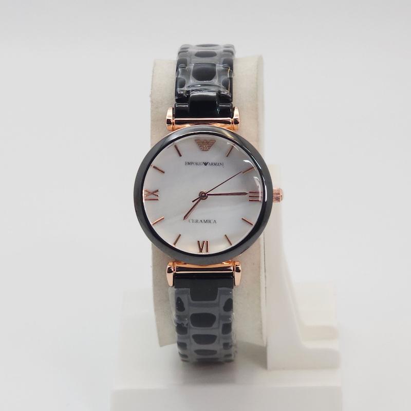 ساعت مچی زنانه امپریو آرمانی Emporio Armani AR-1840 با موتور کوارتز و بند سرامیکی کد 1759