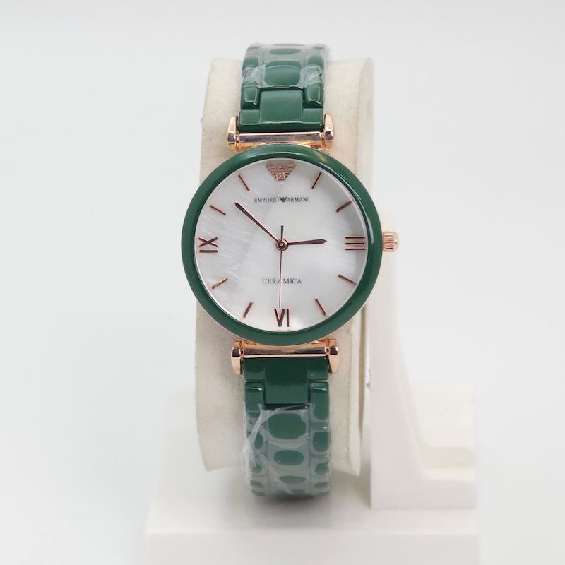 ساعت مچی زنانه امپریو آرمانی Emporio Armani AR-1840 با موتور کوارتز و بند سرامیکی کد 1760