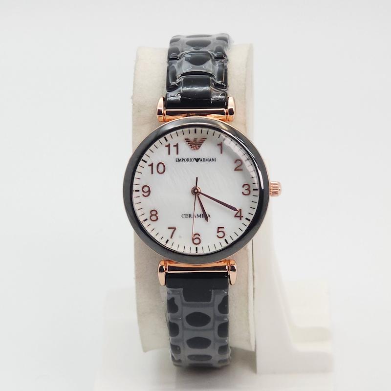 ساعت مچی زنانه امپریو آرمانی Emporio Armani AR-1840 با موتور کوارتز و بند سرامیکی کد 1761
