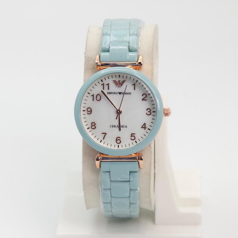 ساعت مچی زنانه امپریو آرمانی Emporio Armani AR-1840 با موتور کوارتز و بند سرامیکی کد 1762