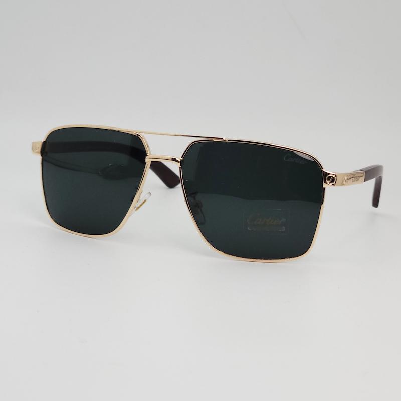 عینک آفتابی مردانه و زنانه کارتیرCartier T1081 ضد اشعه UV400 کد 8331