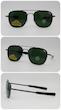 عینک آفتابی مردانه و زنانه آاُ AO Skymaster Aviator ضد اشعه UV400 کد 8336