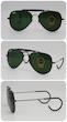 عینک آفتابی مردانه و زنانه ریبن Rayban Rb3030 ضد اشعه UV400 کد 8347