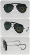 عینک آفتابی مردانه و زنانه ریبن Rayban Rb3030 ضد اشعه UV400 کد 8348