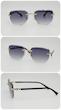 عینک آفتابی مردانه و زنانه لویی ویتون Louis Vuitton 68058 ضداشعه UV400 کد 8388