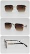 عینک آفتابی مردانه و زنانه ژیوانشی 68004 Givenchy ضداشعه UV400 کد 8390