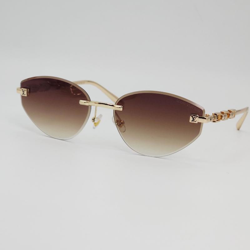 عینک آفتابی مردانه و زنانه لویی ویتون Louis Vuitton 68064 ضداشعه UV400 کد 8405
