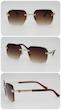 عینک آفتابی مردانه و زنانه لویی ویتون Louis Vuitton 68068 ضداشعه UV400 کد 8415
