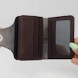 جا کارتی ساده چرم مصنوعی (فوم) دکمه‌دار کد 18049
