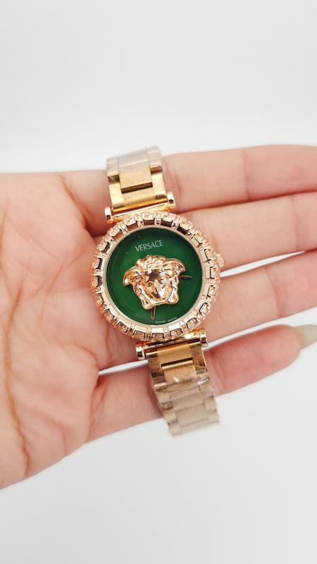 ساعت مچی زنانه ورساچه Versace موتور کوارتز باکیفیت و طراحی زیبا کد 4518