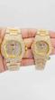 ساعت مچی ست مردانه و زنانه پتک فیلیپ Patek Philippe فول نگین کد 1854