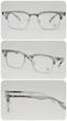 عینک آفتابی مردانه و زنانه کروم هارتز Chrome Hearts 8316 و عینک شب کد 8557