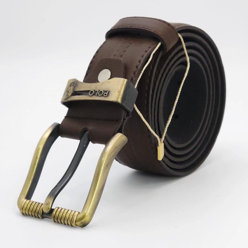 کمربند مردانه پلو Polo چرم مصنوعی (فوم با کیفیت) مناسب شلوار کتان و جین کد 30333