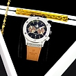 ساعت مچی مردانه هابلوت ژنو Hublot Geneve 882888 ، ساعت هابلوت مردانه ، ساعت مردانه هابلوت سبک ۳موتوره کد ۲۱۸