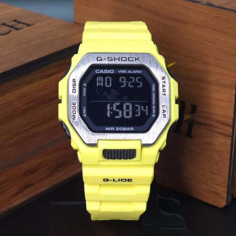  ساعت مچی مردانه جیشاک کاسیو G-Shock Casio GBD-200 رنگ زرد کد 1261