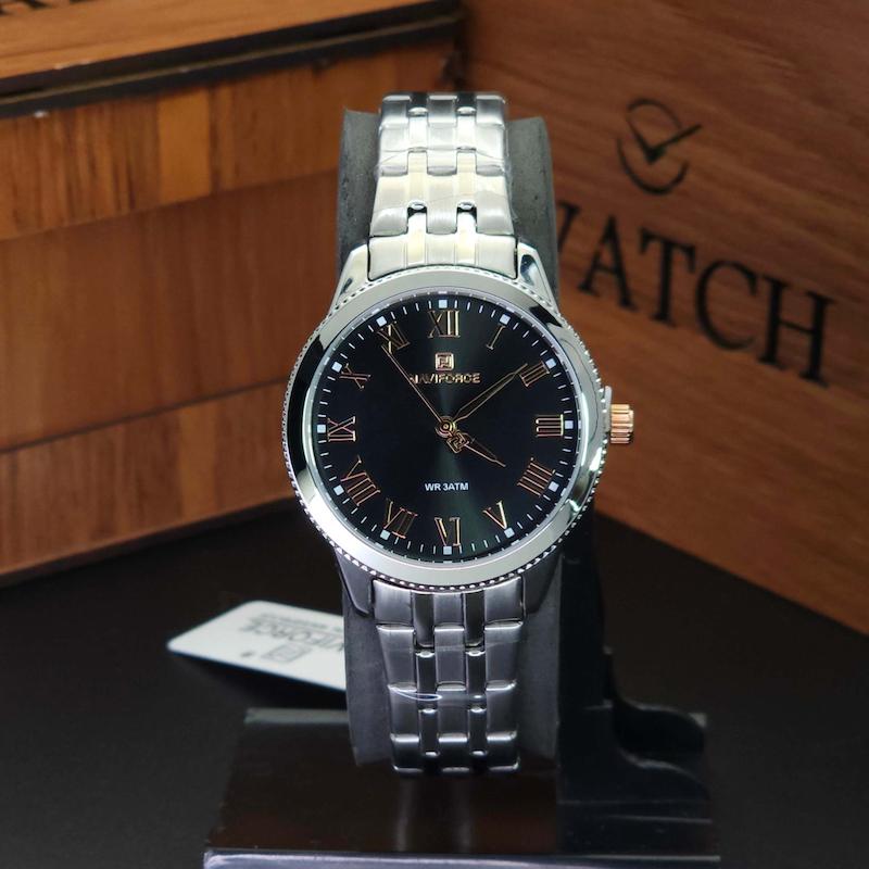 ساعت مچی زنانه نیوی فورس Naviforce NF5032 با موتور کوارتز ژاپن و بند استیل کد 3560
