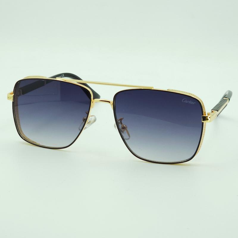 عینک آفتابی مردانه و زنانه کارتیر Cartier 2498  ضد اشعه UV400 ایتالیایی کد 7095