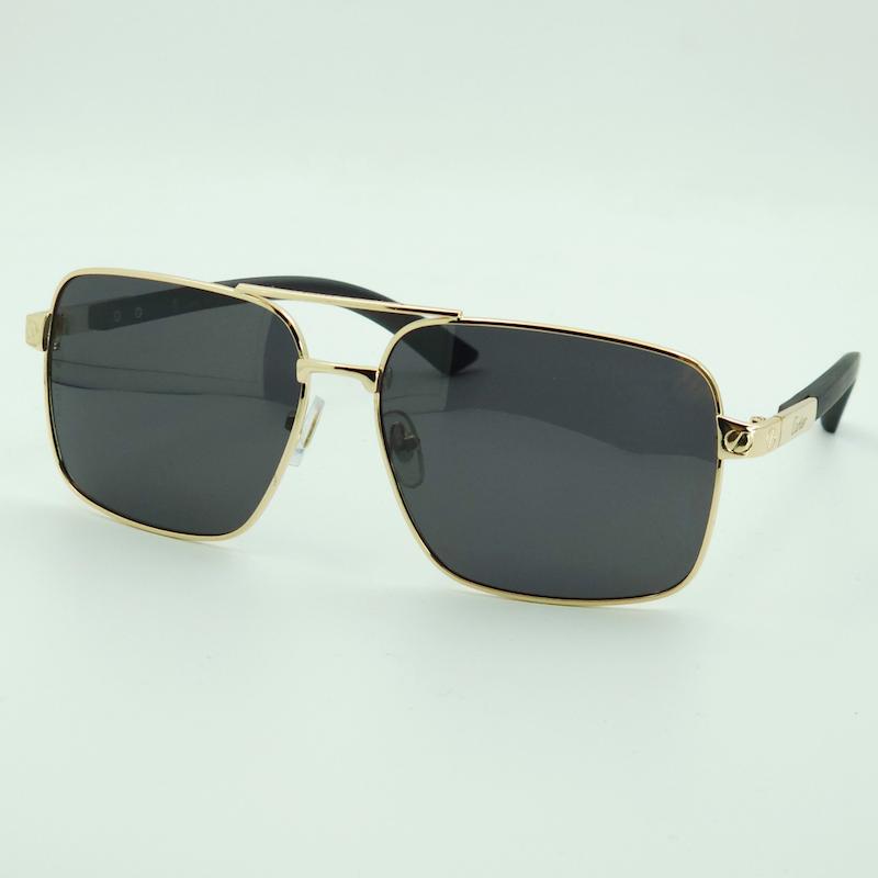 عینک آفتابی مردانه و زنانه کارتیر Cartier P1041 ضد اشعه UV400 ایتالیایی کد 7106