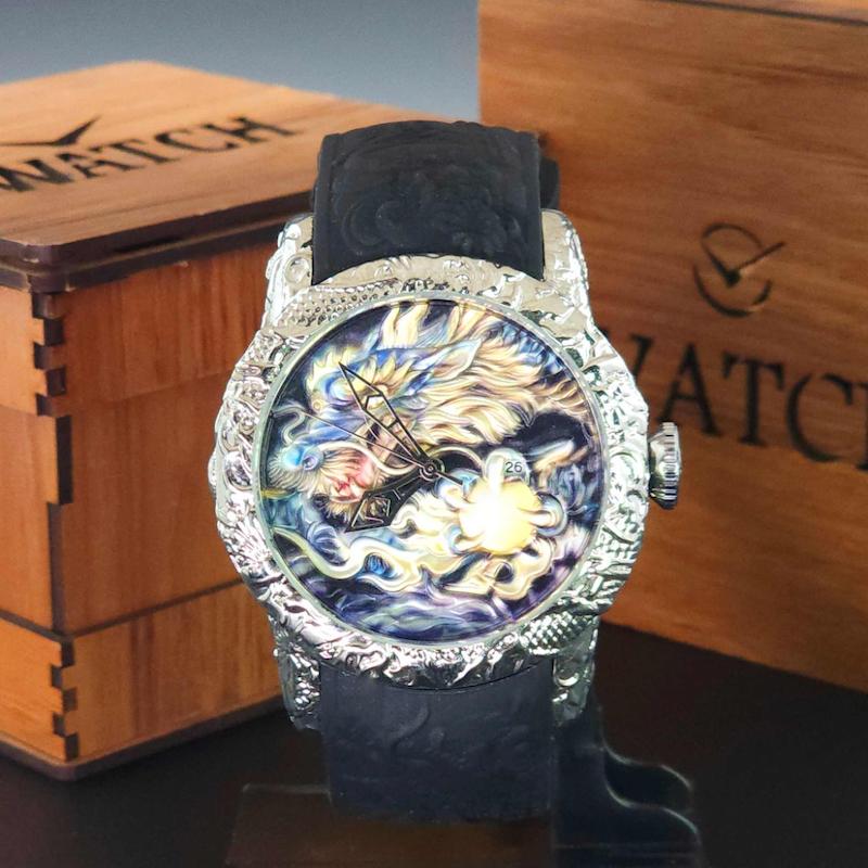 ساعت مچی مردانه اینویکتا یاکوزا Invicta yakuza با بند رابر و موتور کوارتز کد 3829