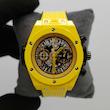 ساعت مچی مردانه هابلوت Hublot سه موتوره کرنوگراف بند رابر با قفل پروانه ای و جعبه کادویی کد M5223