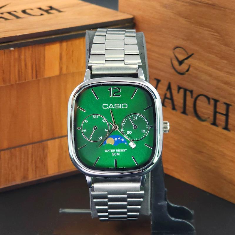ساعت مچی مردانه کاسیو اولدمانی Casio A963 سبک 3 موتوره و تاریخ دار کد 3939
