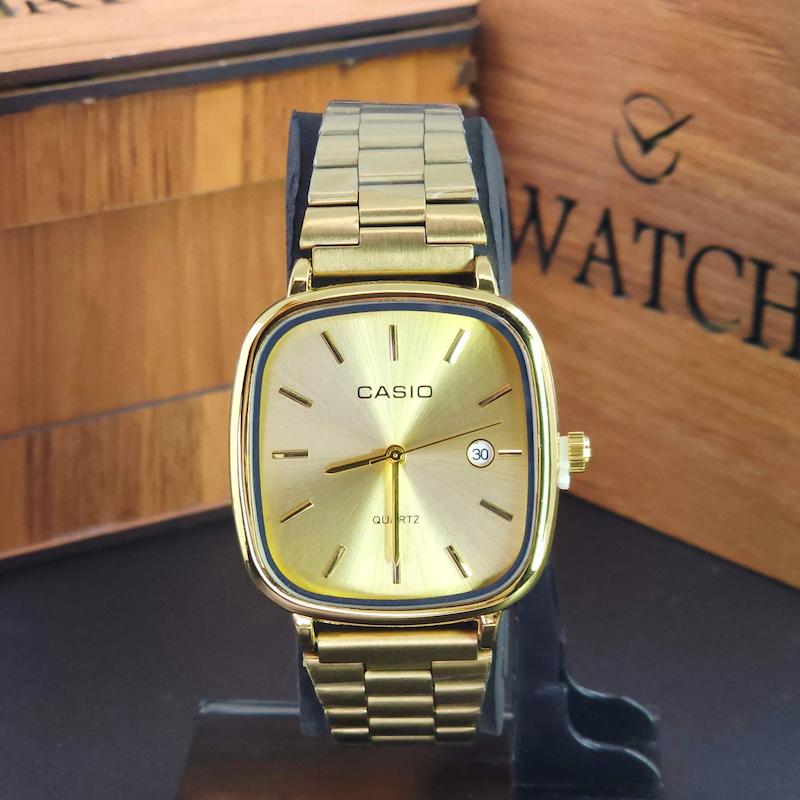 ساعت مچی مردانه کاسیو اولدمانی Casio A963 تاریخ دار با موتور کوارتز کد 3944
