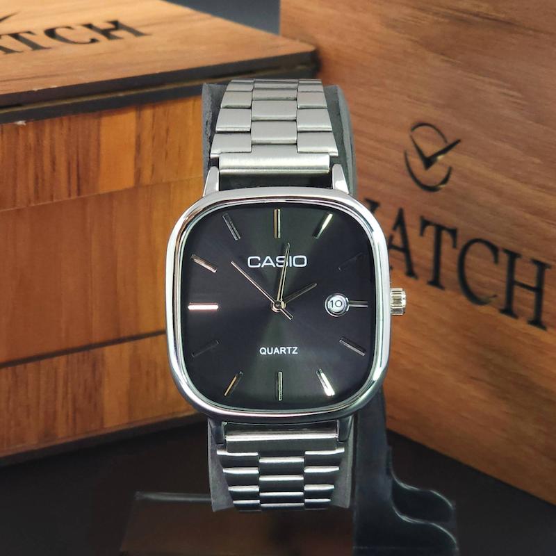 ساعت مچی مردانه کاسیو اولدمانی Casio A963 تاریخ دار با موتور کوارتز کد 3950