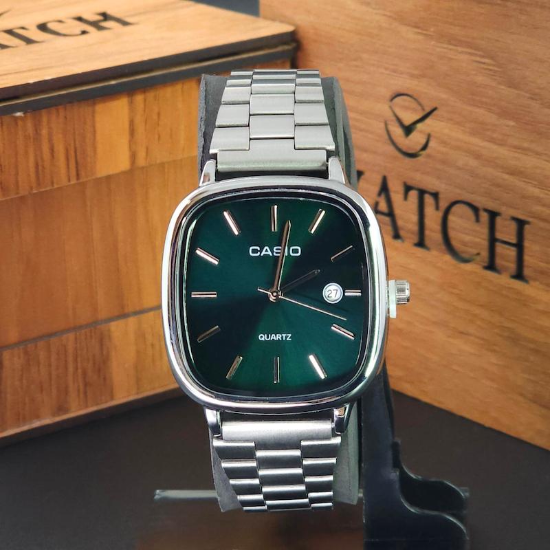 ساعت مچی مردانه کاسیو اولدمانی Casio A963 تاریخ دار با موتور کوارتز کد 3951