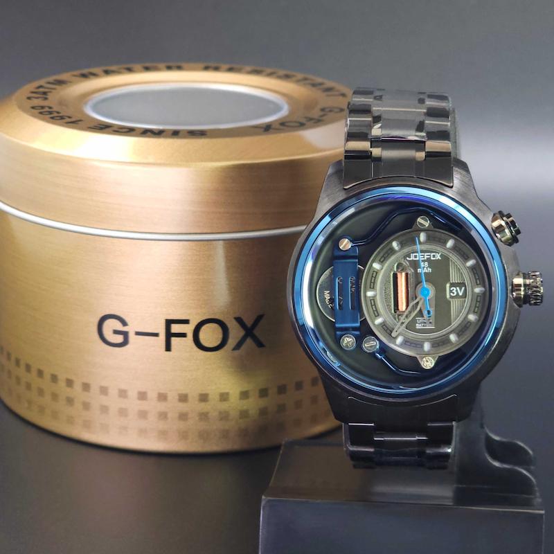 ساعت مچی مردانه جوفاکس، جی فوکس Joefox 1960 با باطری لیتیومی کد 3970