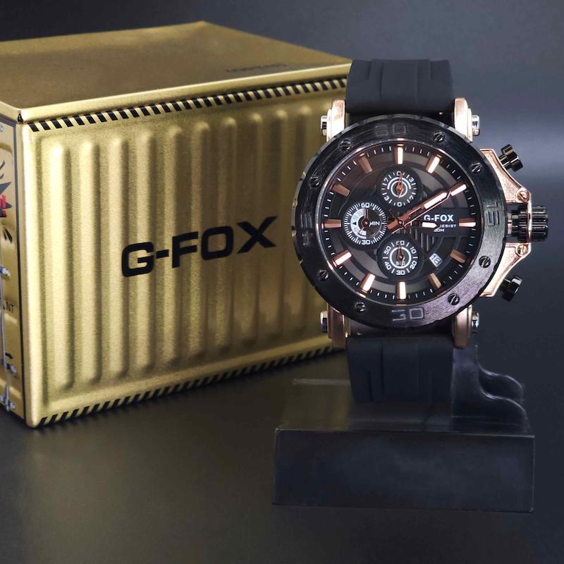 ساعت مچی مردانه جوفاکس، جی فوکس Joefox 3002 سه موتور فعال کرنوگراف کد 3995