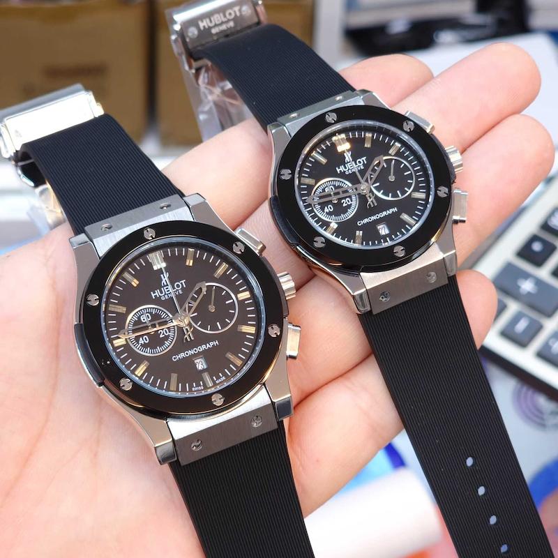 ساعت مچی ست هابلوت 3 موتور فعال کرنوگراف سری های کوالیتی کد 3965