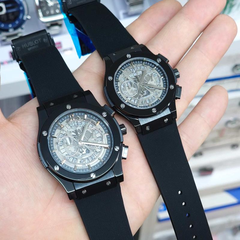 ساعت مچی ست هابلوت 3 موتور فعال کرنوگراف سری های کوالیتی کد 3969