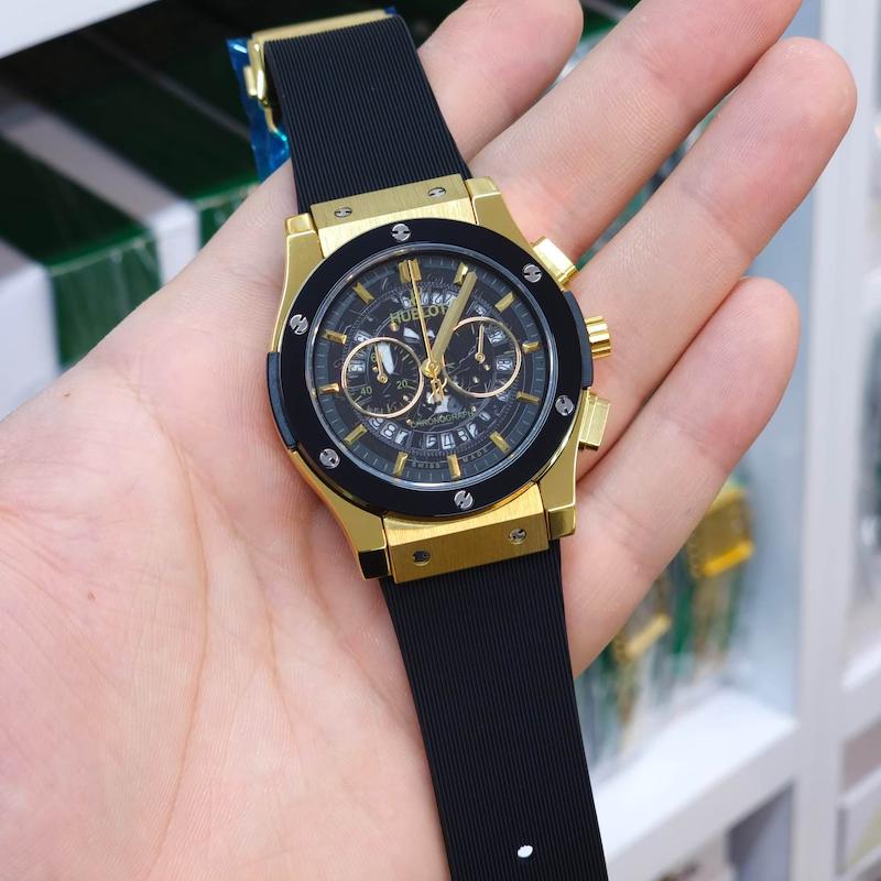 ساعت مچی مردانه هابلوت 3 موتور فعال کرنوگراف سری های کوالیتی کد 3974