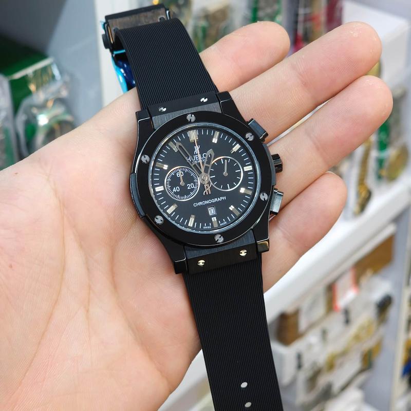 ساعت مچی مردانه هابلوت 3 موتور فعال کرنوگراف سری های کوالیتی کد 3979