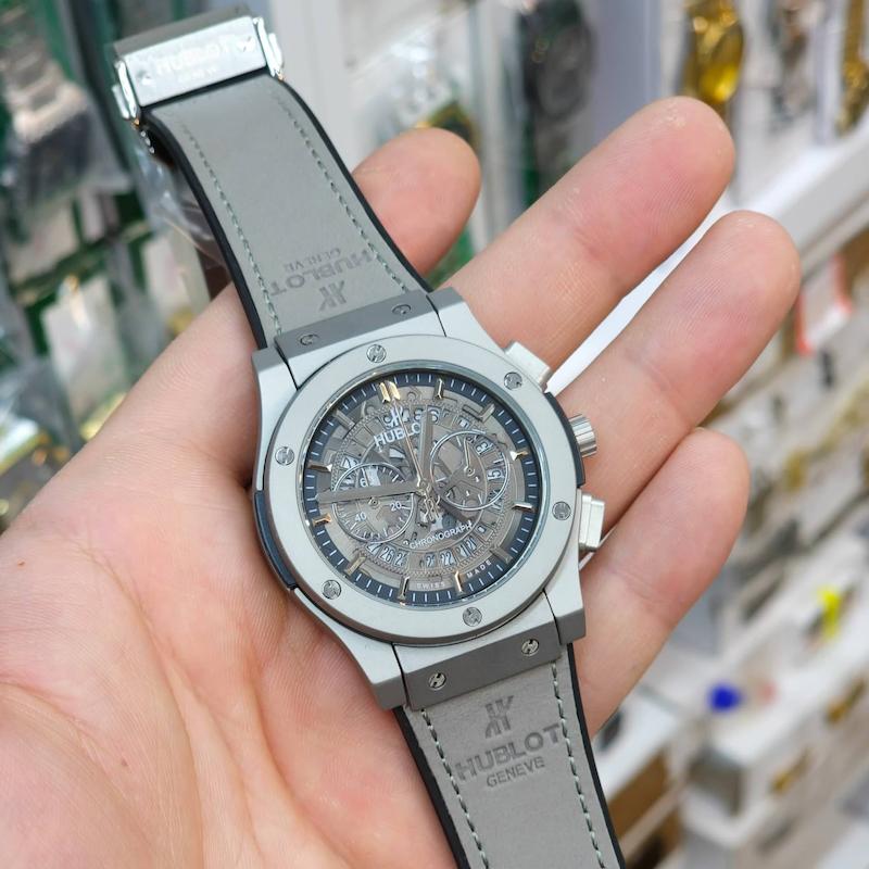 ساعت مچی مردانه هابلوت 3 موتور فعال کرنوگراف سری های کوالیتی کد 3985