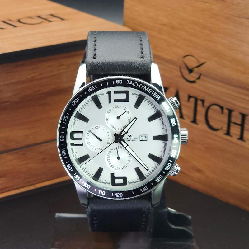 ساعت مچی مردانه جم استار Gemstar GS3015 موتور ژاپن و سبک 3موتوره کد 3997