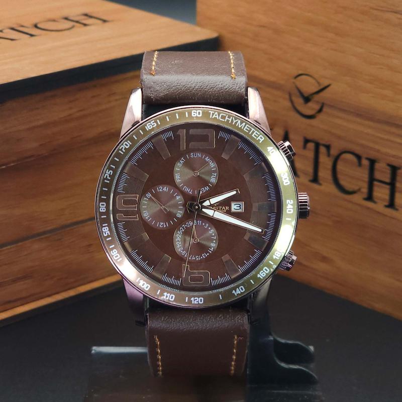 ساعت مچی مردانه جم استار Gemstar GS3015 موتور ژاپن و سبک 3موتوره کد 4001