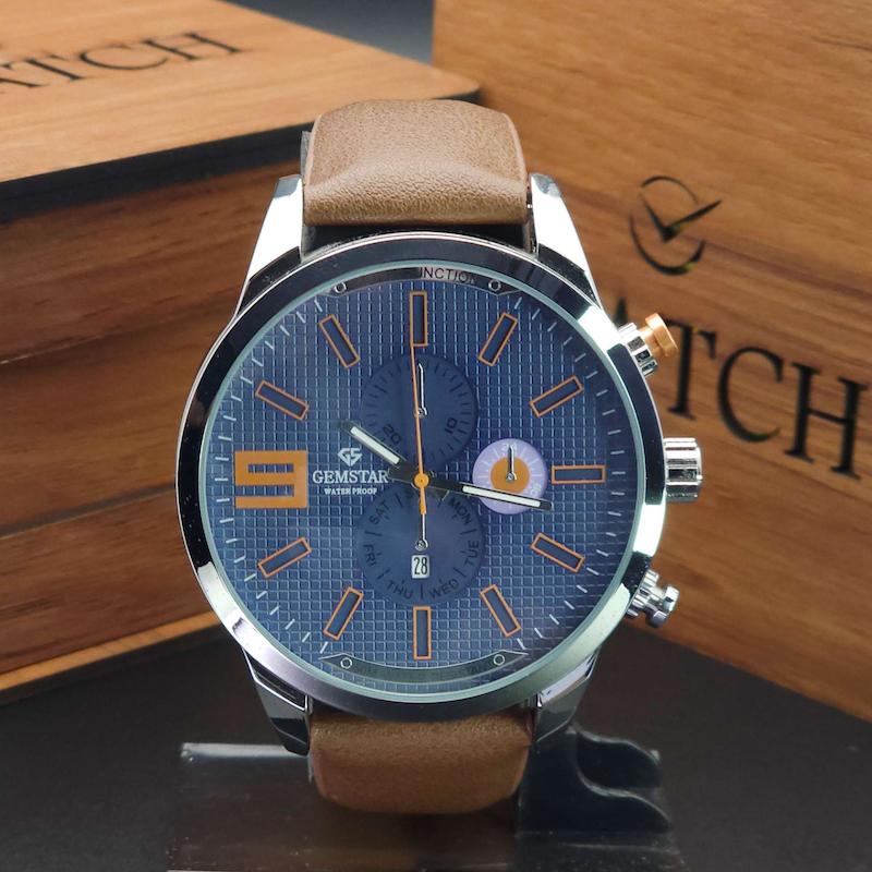 ساعت مچی مردانه جم استار Gemstar GS3012 موتور ژاپن و سبک 3موتوره کد 4003
