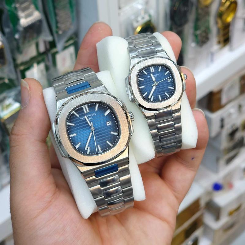 ساعت مچی ست مردانه و زنانه پتک فیلیپ ناتیلوس های کوالیتی Patek Philippe Nautilus  کد 4036