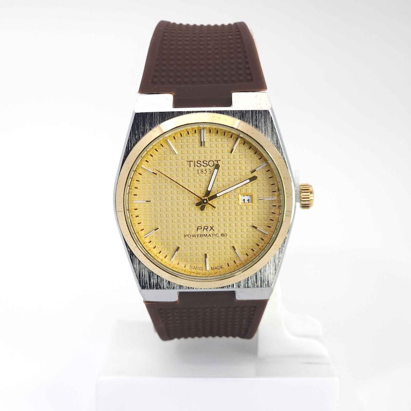 ساعت مچی مردانه تیسوت Tissot 1853 PRX تاریخ دار با ماندگاری رنگ بالا کد 4048