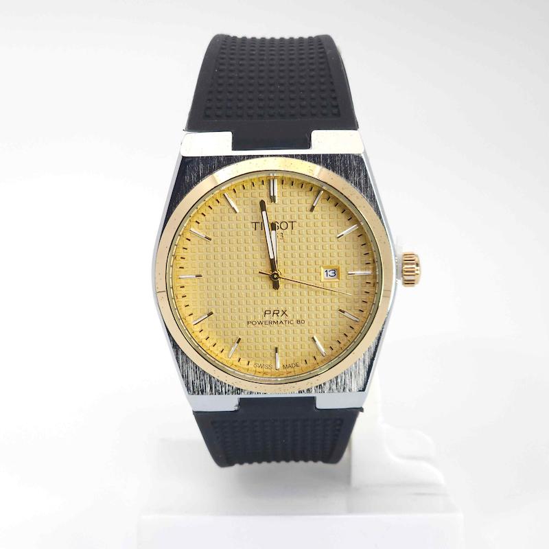 ساعت مچی مردانه تیسوت Tissot 1853 PRX تاریخ دار با ماندگاری رنگ بالا کد 4052