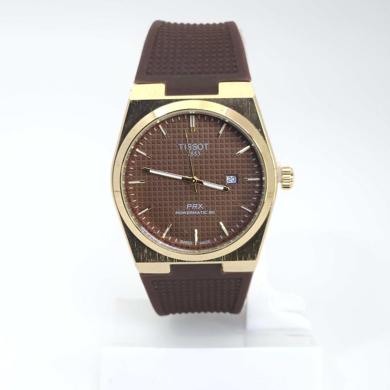 ساعت مچی مردانه تیسوت Tissot 1853 PRX تاریخ دار با ماندگاری رنگ بالا کد 4054